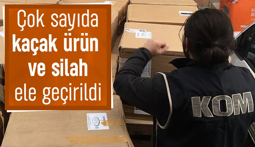 Sakarya'da jandarma ve polisten kaçakçılık operasyonları