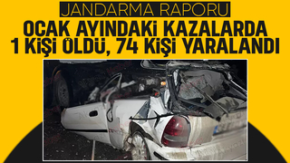Sakarya'da jandarmanın kaza raporu: 1 ölü, 74 yaralı