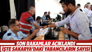 Sakarya'da kaç yabancı var; İşte son rakamlar