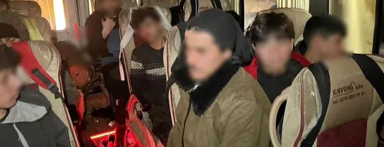Sakarya'da kaçak göçmen operasyonu