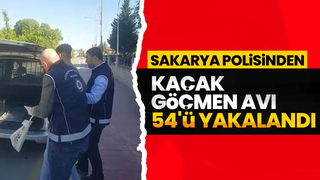 Sakarya'da kaçak göçmenler yakalandı