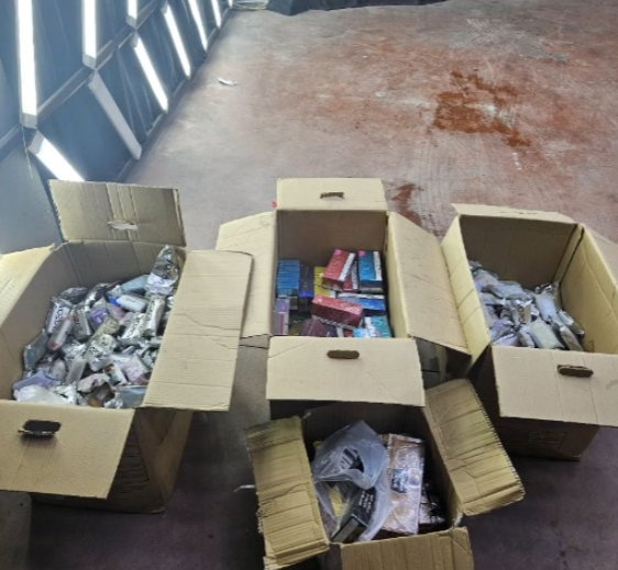 Sakarya'da Kaçak tütün ve elektronik sigara operasyonu