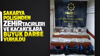 Sakarya'da kaçakçılık ve uyuşturucu operasyonları