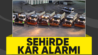 Sakarya'da kar fırtınası için alarm verildi