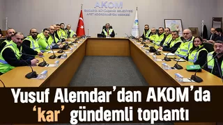 Sakarya'da kar toplantısı