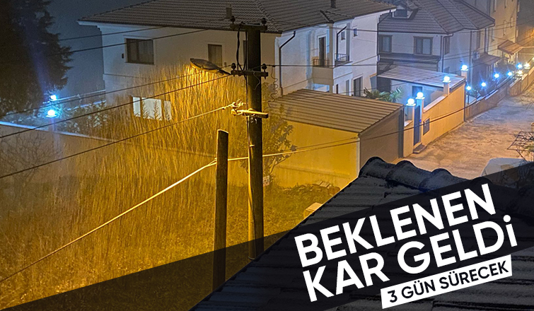 Sakarya'da kar yağışı başladı