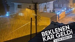 Sakarya'da kar yağışı başladı
