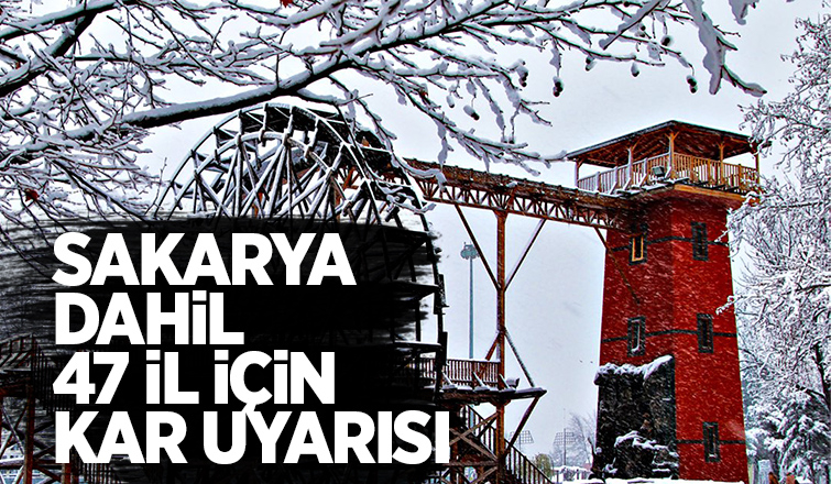 Sakarya'da kar yağışı bekleniyor