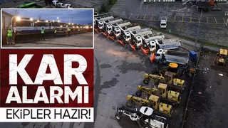 Sakarya da kar yağışı için ekipler hazır