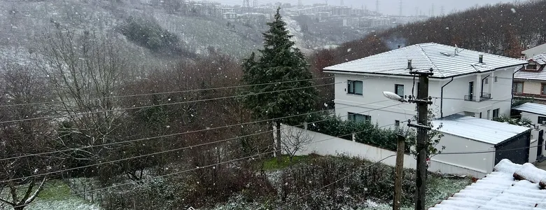 Sakarya'da kar yağışı