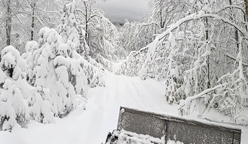 Sakarya'da kardan kapanan 31 yol açıldı