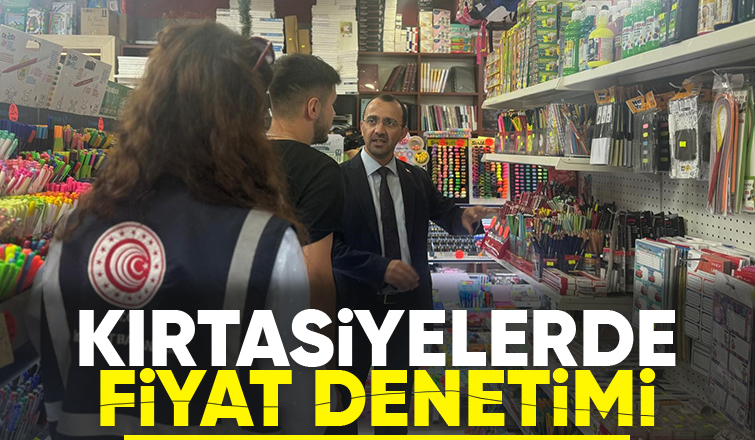 Sakarya'da kırtasiyelerde fiyat denetimi
