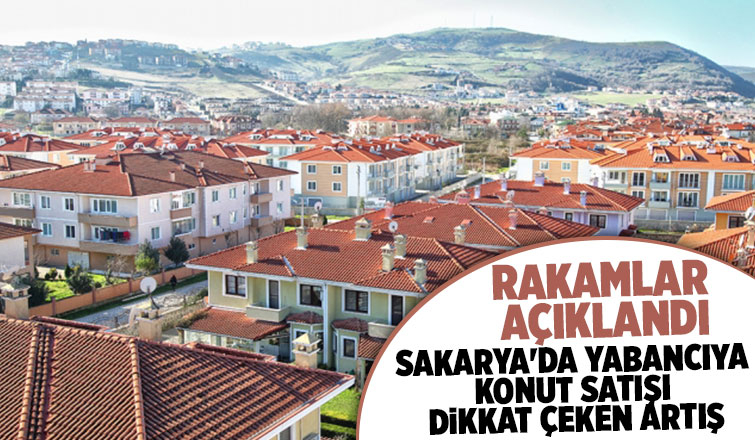 Sakarya'da konut satış rakamları açıklandı