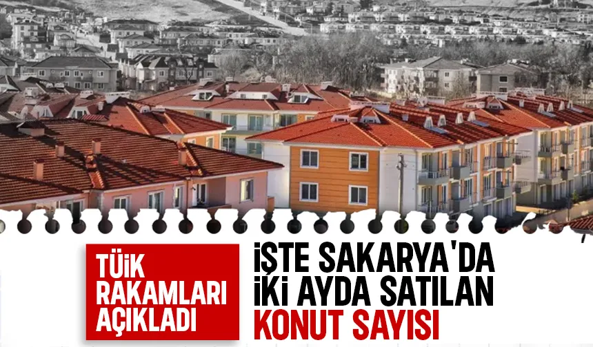 Sakarya'da konut satışlarında son durum