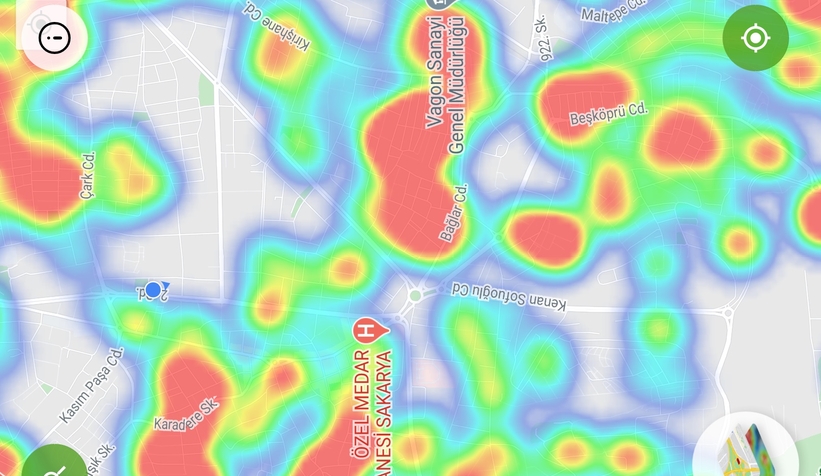 Sakarya'da korona alarmı, İşte en tehlikeli yerler