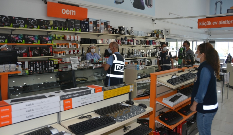 Sakarya'da Kovid-19 denetimi yapıldı