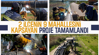 Sakarya'da  mahalleye kesintisiz içme suyu