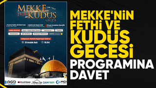 Sakarya'da Mekke'nin Fethi ve Kudüs Gecesi programı