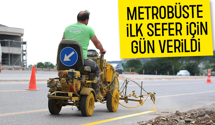 Sakarya'da metrobüs seferleri başlıyor: İlk sefer o gün