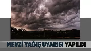 Sakarya'da mevzi yağış bekleniyor