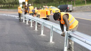 Sakarya'da motorcu dostu bariyerler