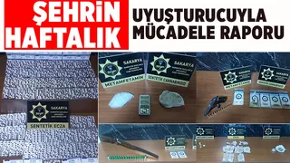 Sakarya'da narkotik operasyonları