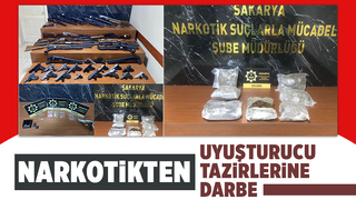 Sakarya'da narkotik operasyonu