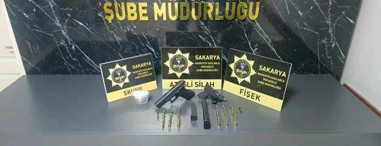 Sakarya'da narkotik operasyonu
