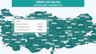 Sakarya'da nüfusun yarısına yakını aşılandı
