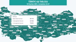 Sakarya'da nüfusun yarısına yakını aşılandı