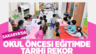 Sakarya'da okul öncesi eğitim yüzde 99'a ulaştı