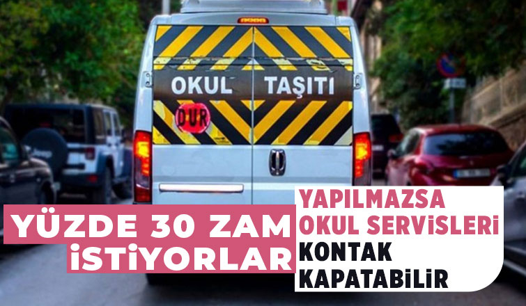 Sakarya'da okul servisleri kontak kapatabilir