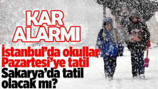 Sakarya'da okullar tatil edilecek mi?