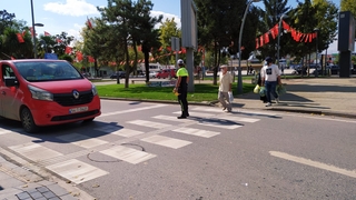 Sakarya'da öncelik yayanın uygulaması