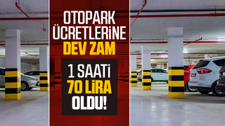 Sakarya'da otopark ücretlerine büyük zam