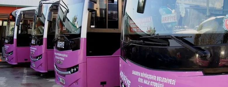 Sakarya'da özel halk otobüsleri, servisler ve ilçe minibüsleri zamlandı
