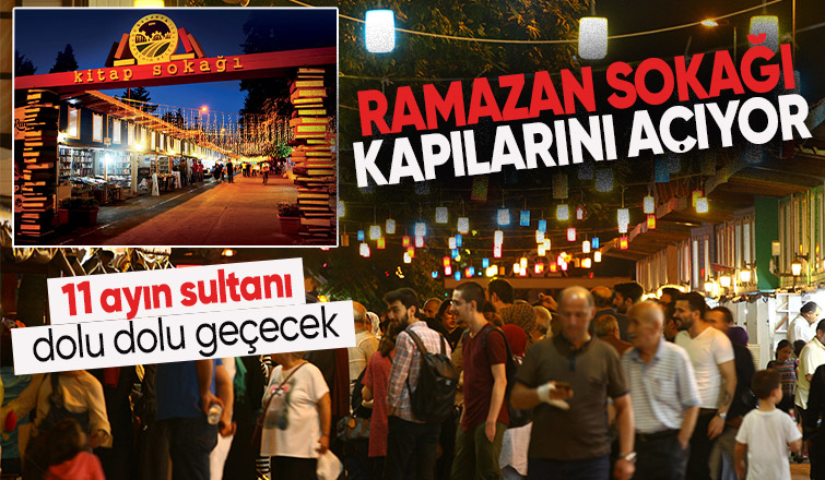 Sakarya'da Ramazan Sokağı kapılarını açıyor