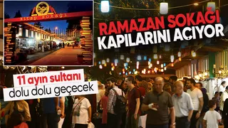 Sakarya'da Ramazan Sokağı kapılarını açıyor