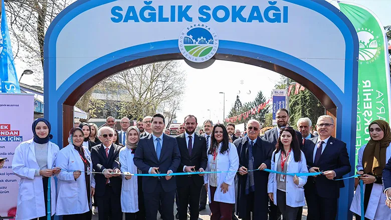 Sakarya'da Sağlık Sokağı açıldı