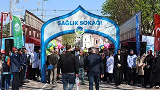 Sakarya'da Sağlık Sokağı açıldı