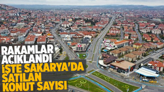 Sakarya'da satılan konut sayısı açıklandı