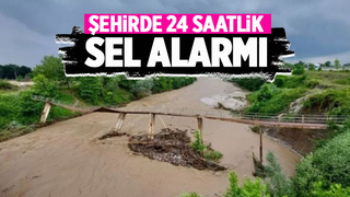 Sakarya'da sel alarmı