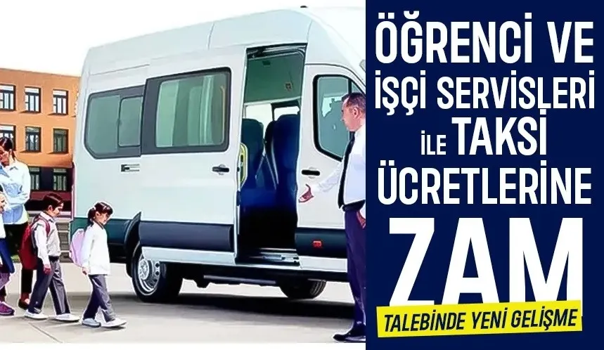Sakarya'da servis ile taksilere yapılması beklenen zamda yeni gelişme