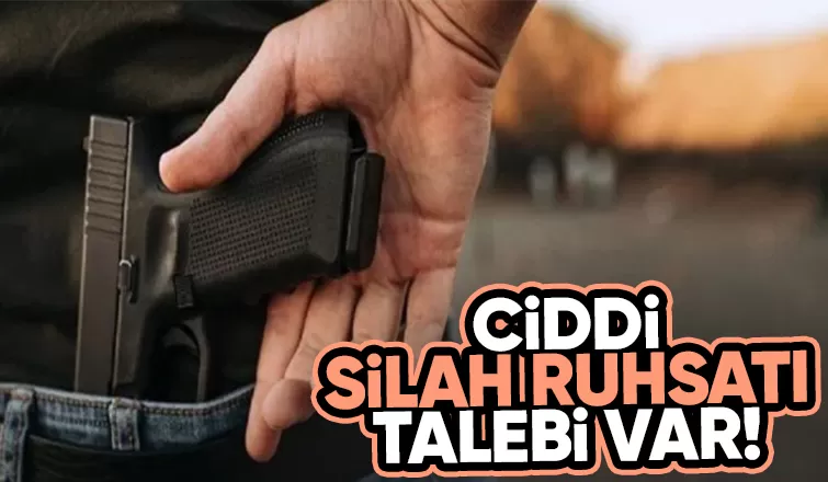 Sakarya'da silah ruhsatı talebinde ciddi artış