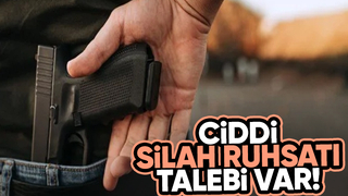 Sakarya'da silah ruhsatı talebinde ciddi artış