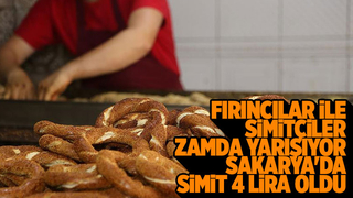Sakarya'da simit 4 lira oldu