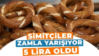 Sakarya'da simit 5 lira oldu