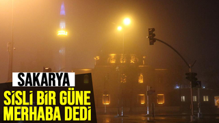 Sakarya'da sis etkili oldu, görüş mesafesi 5 metreye kadar düştü