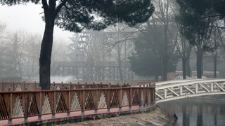 Sakarya'da sisli güne uyandı