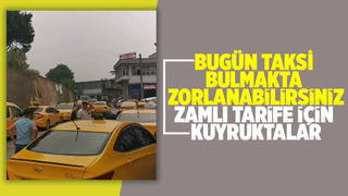 Sakarya'da taksimetre güncelleme kuyruğu